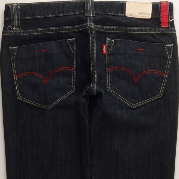 levis redloop black jeans